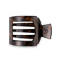 Square Flat Hair Clip | Large | Tortoise