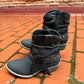 Clover Black Western Bootie