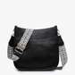 Black Chloe Crossbody with Guitar Strap