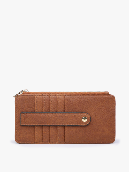 Saige Slim Wallet in Brown