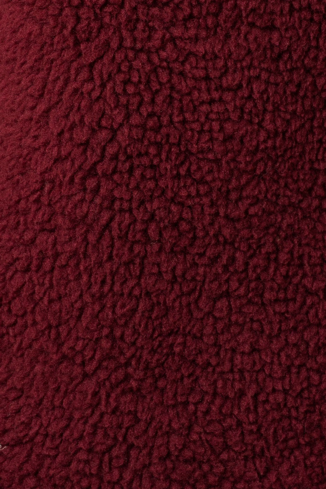 Sadie Shearling Shacket Burgundy