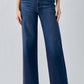 Logan Dark Wash Clean Stretch Dad Jean