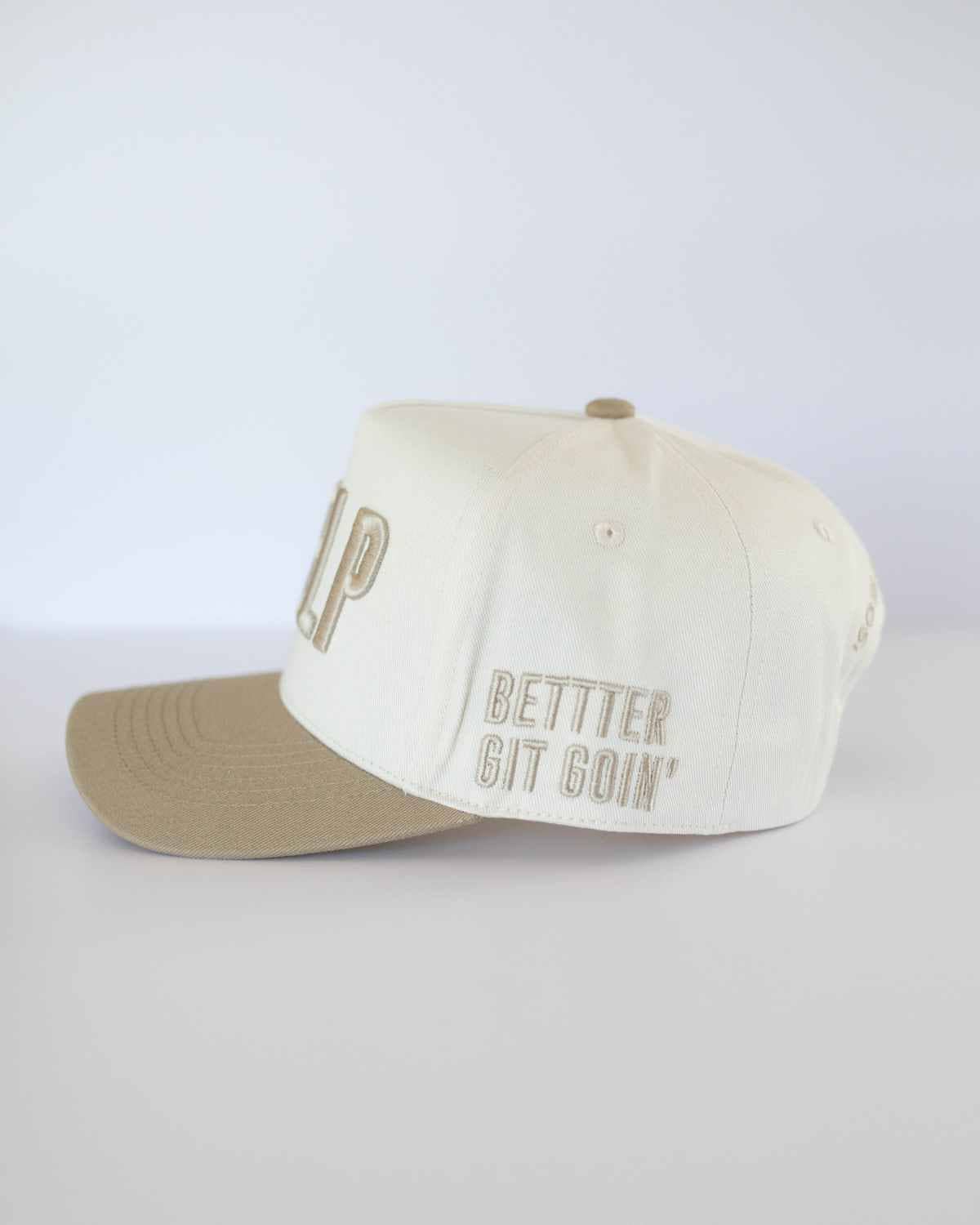 WELP Better Git Goin' Funny Midwest Embroidered Trucker Hat