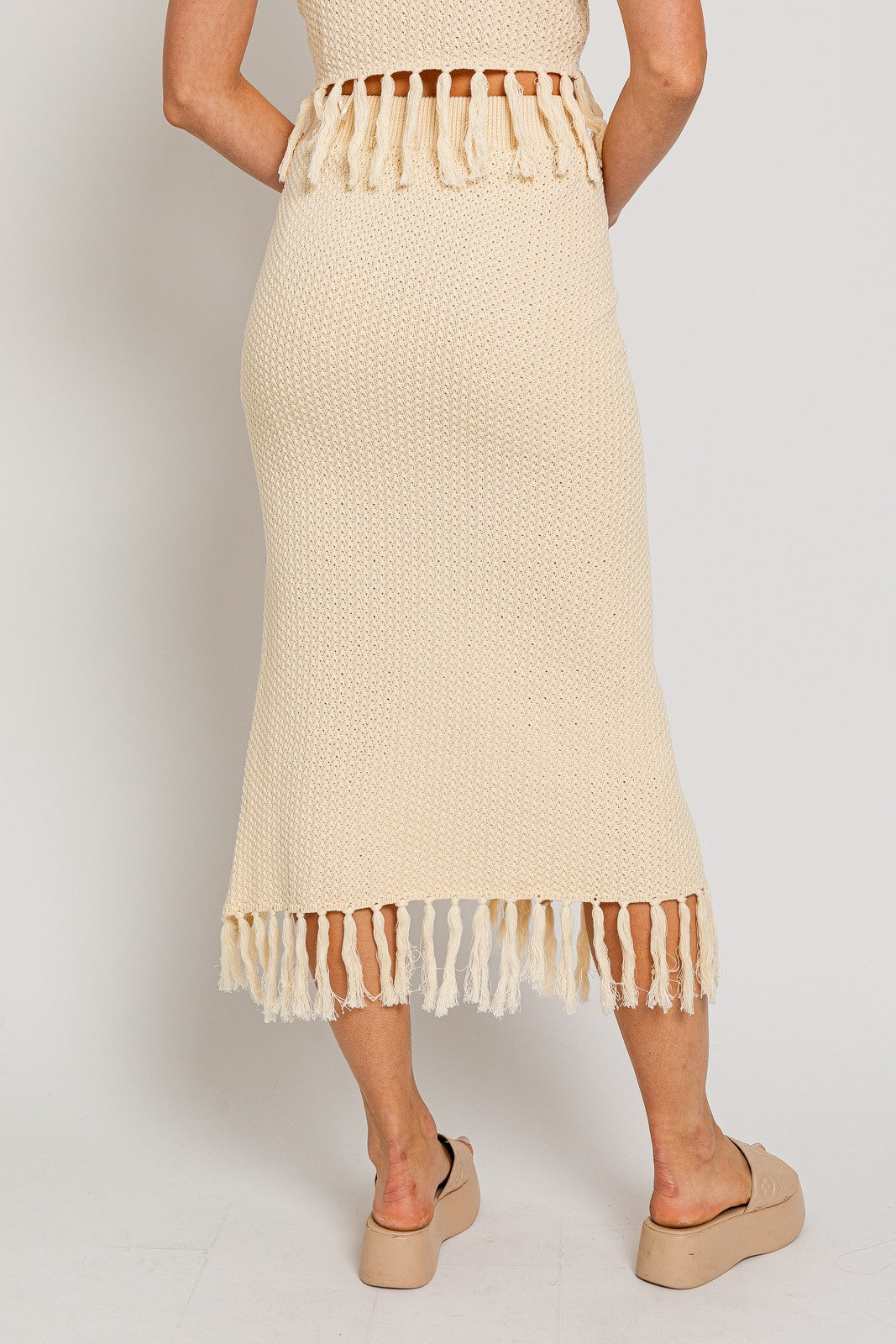 Amelia Tassle Detail Midi Set