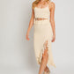 Amelia Tassle Detail Midi Set