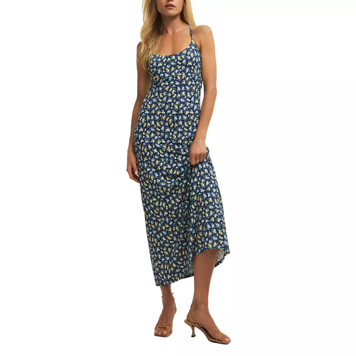 Chiara Idra Ditsy Midi Shift Dress