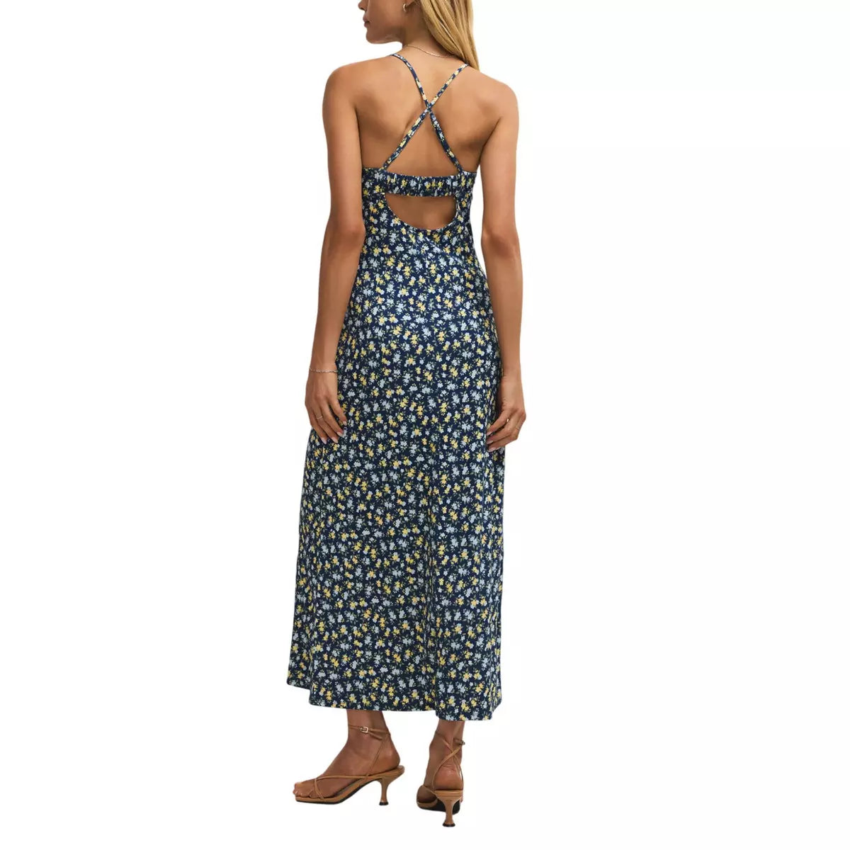 Chiara Idra Ditsy Midi Shift Dress