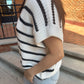 Cami Striped Sleeveless Sweater