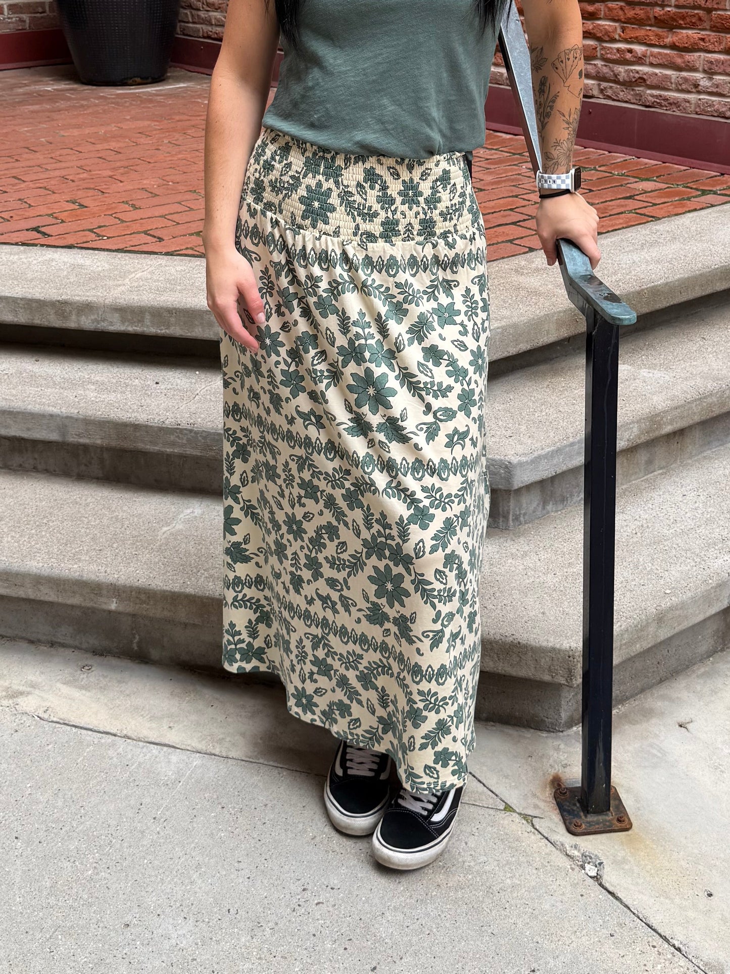 Leya Tera Paisley Maxi Skirt
