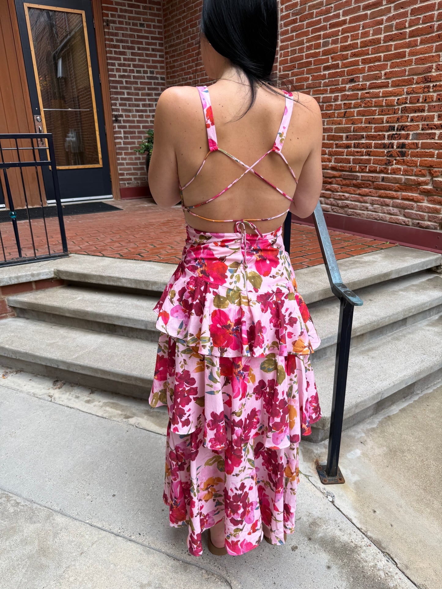 Sydney Floral Tiered Maxi Dress