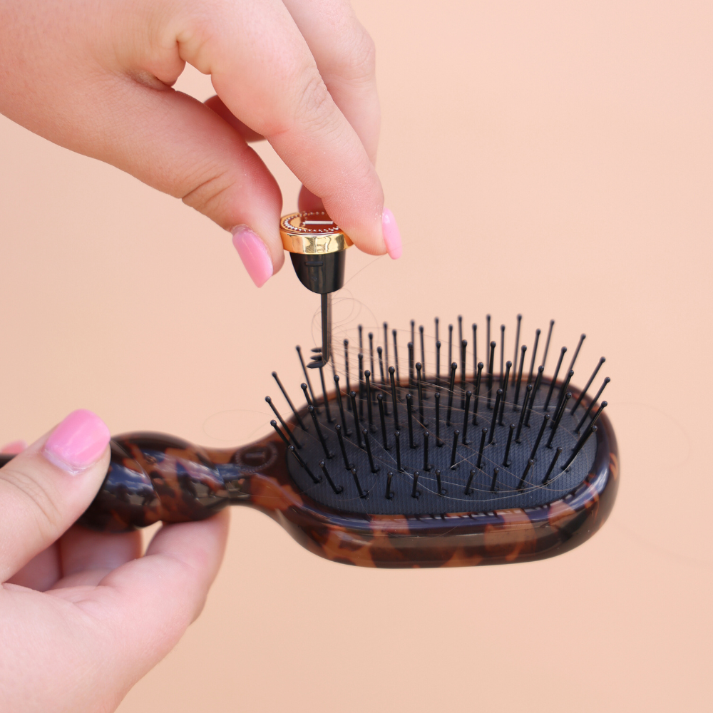 Mini Detangler Brush Tortoise Medium