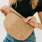 Westlyn Woven Bum Bag in Taupe