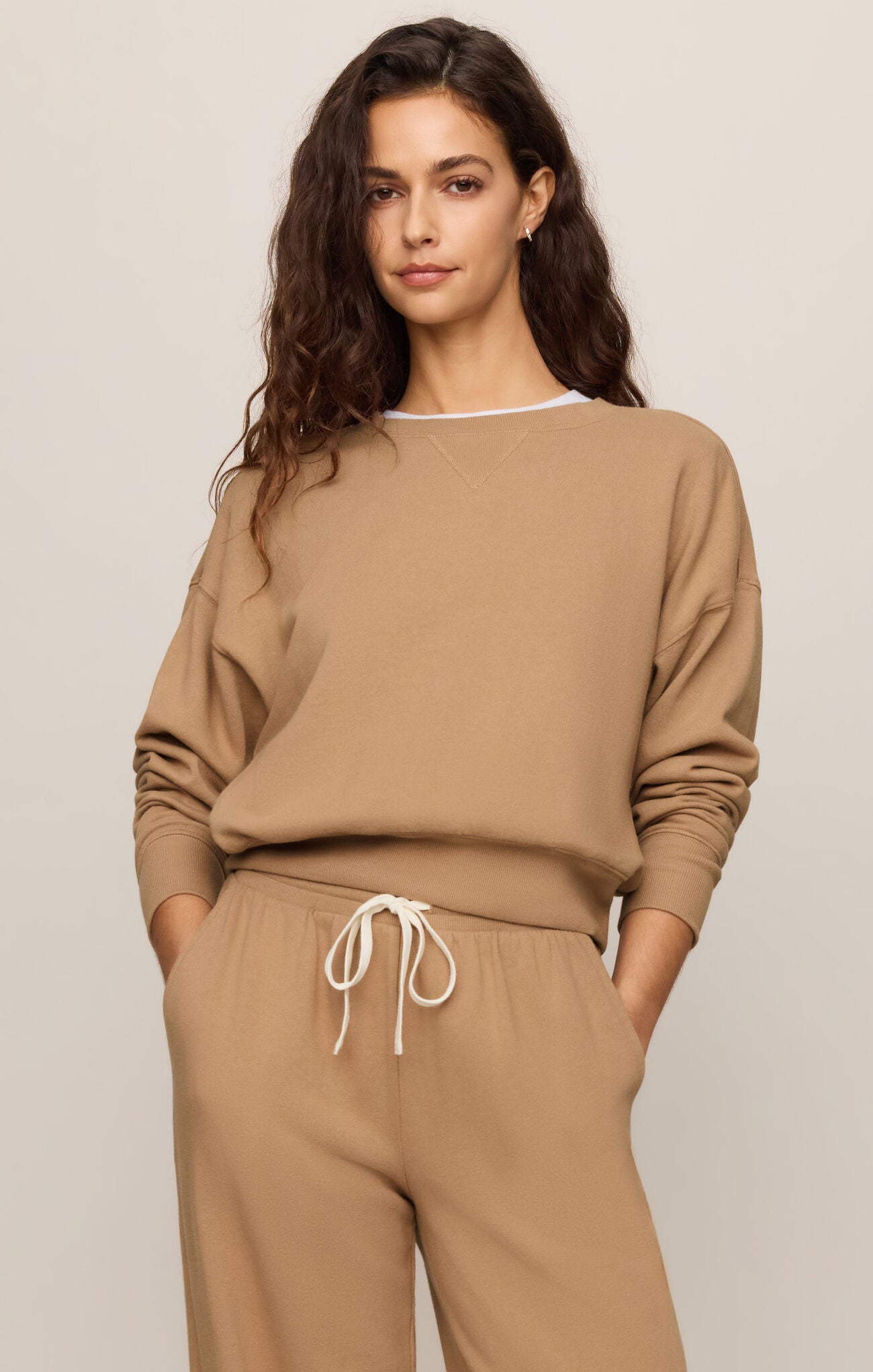 Clubhouse Sweatshirt in Light Toffee