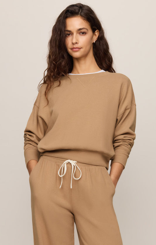 Clubhouse Sweatshirt in Light Toffee