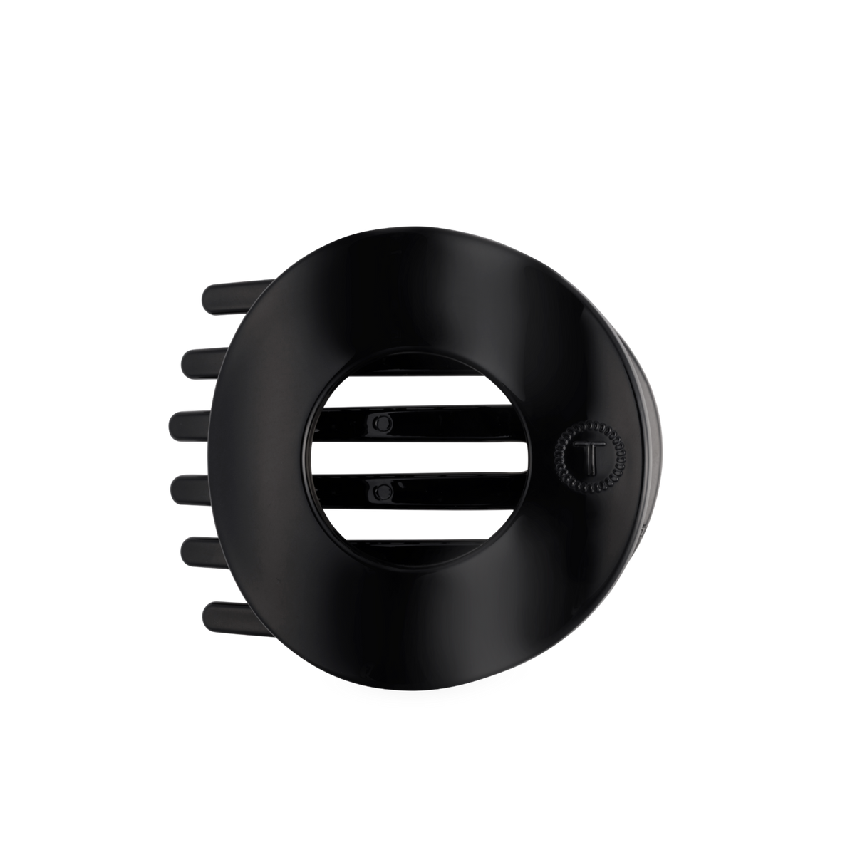 Large Jet Black Hair Clip