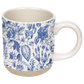 Blue Delft Stoneware Coffee Mug