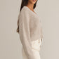 Fleur Cardigan in Parchment