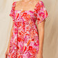 Elle Square Neck Dress