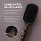 Detangler Hair Brush for Thick Hair in Tortoise