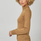 Jorie Cashmere Turtle Neck Sweater in Old Gold