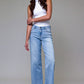 Light Wash Clean Low Rise Dad Jean