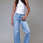 Light Wash Clean Low Rise Dad Jean