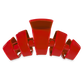 Classic Hair Clip Large in Red Carpet Ready