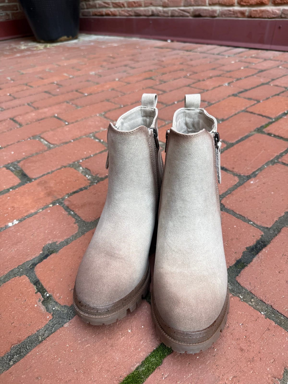 Maeve Tan Booties