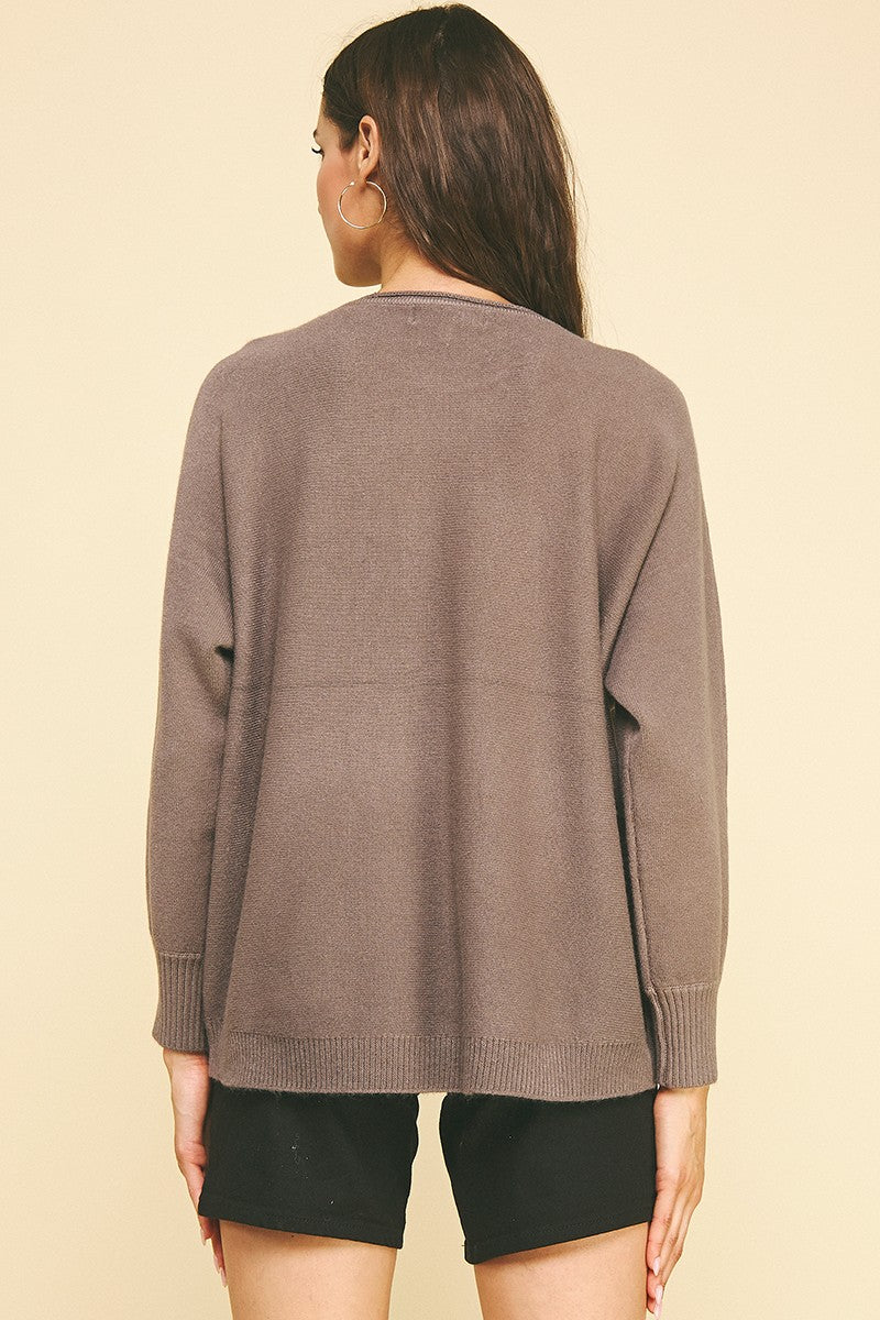 Wolf Soft Loose Fit Sweater