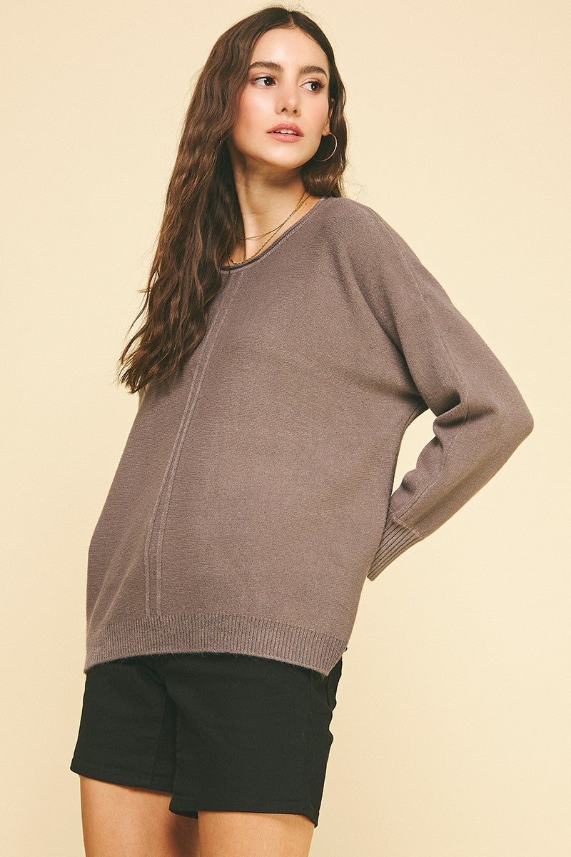 Wolf Soft Loose Fit Sweater