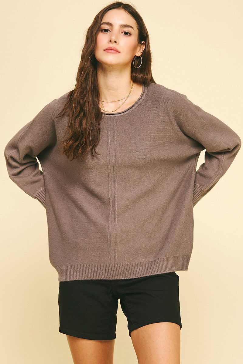 Wolf Soft Loose Fit Sweater