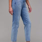 Medium Dark Clean Stretch Straight Leg