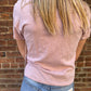 Torrie Modern Slub Tee in Lilac Gray