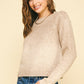 Adley Gradient Crew Neck Sweater