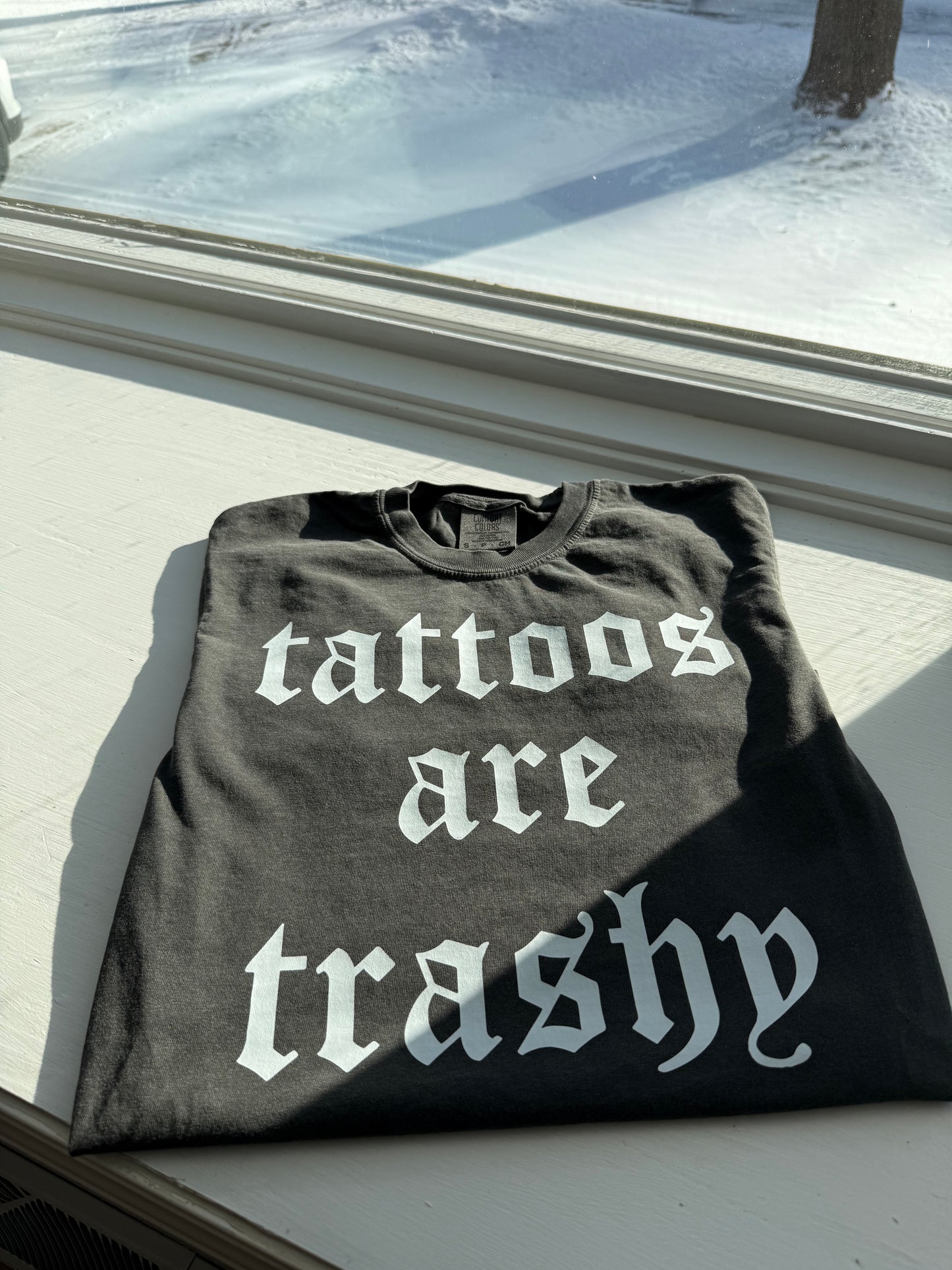Tattoos are Trashy Graphic Tee