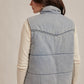 Lily Denim Puffer Vest