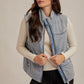 Lily Denim Puffer Vest