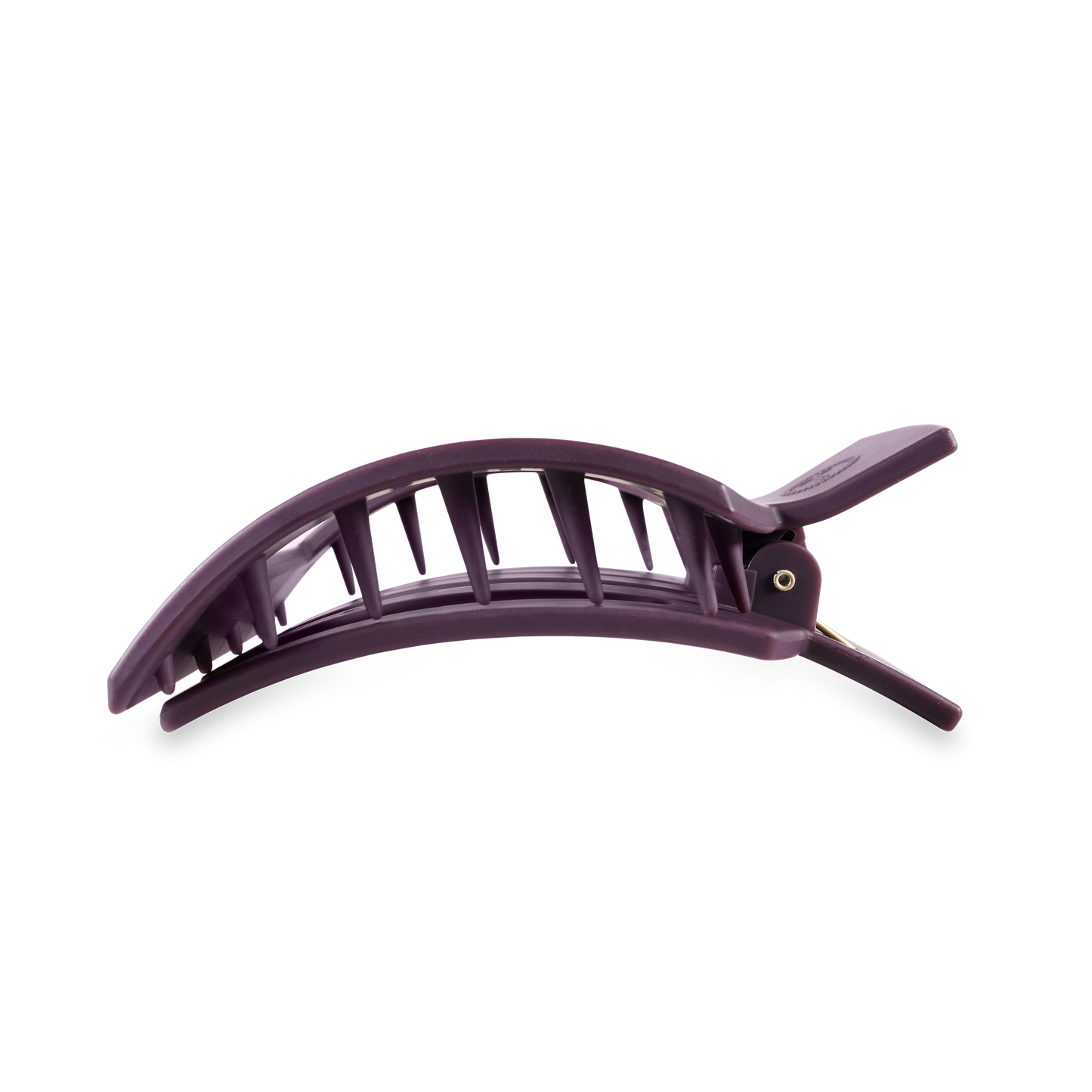 Large Burgundy Bliss Square Flat Hair Clip
