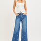 Kori Denim Floral Jeans in Plus
