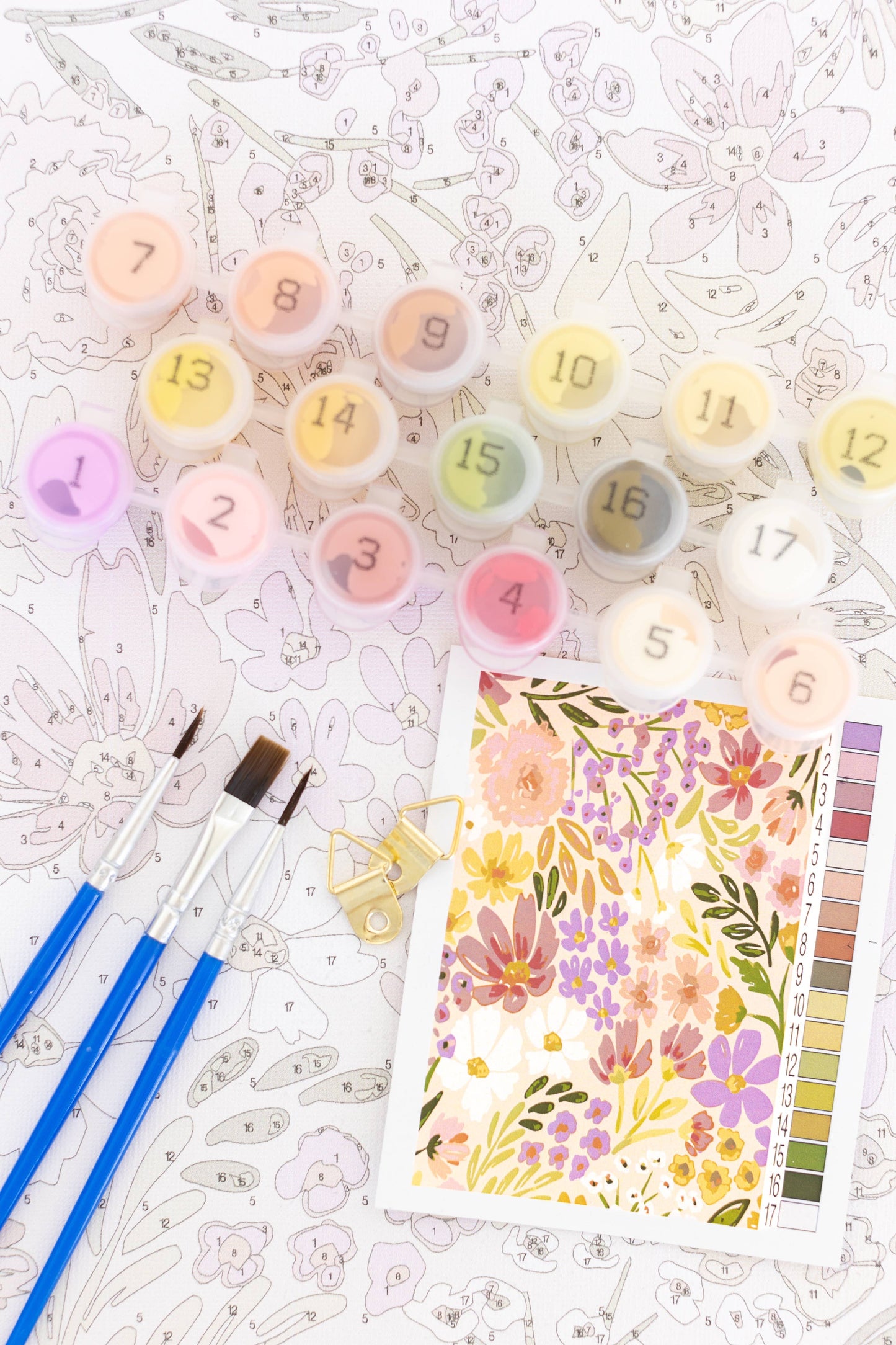 Primrose Petals Paint By Number Kit