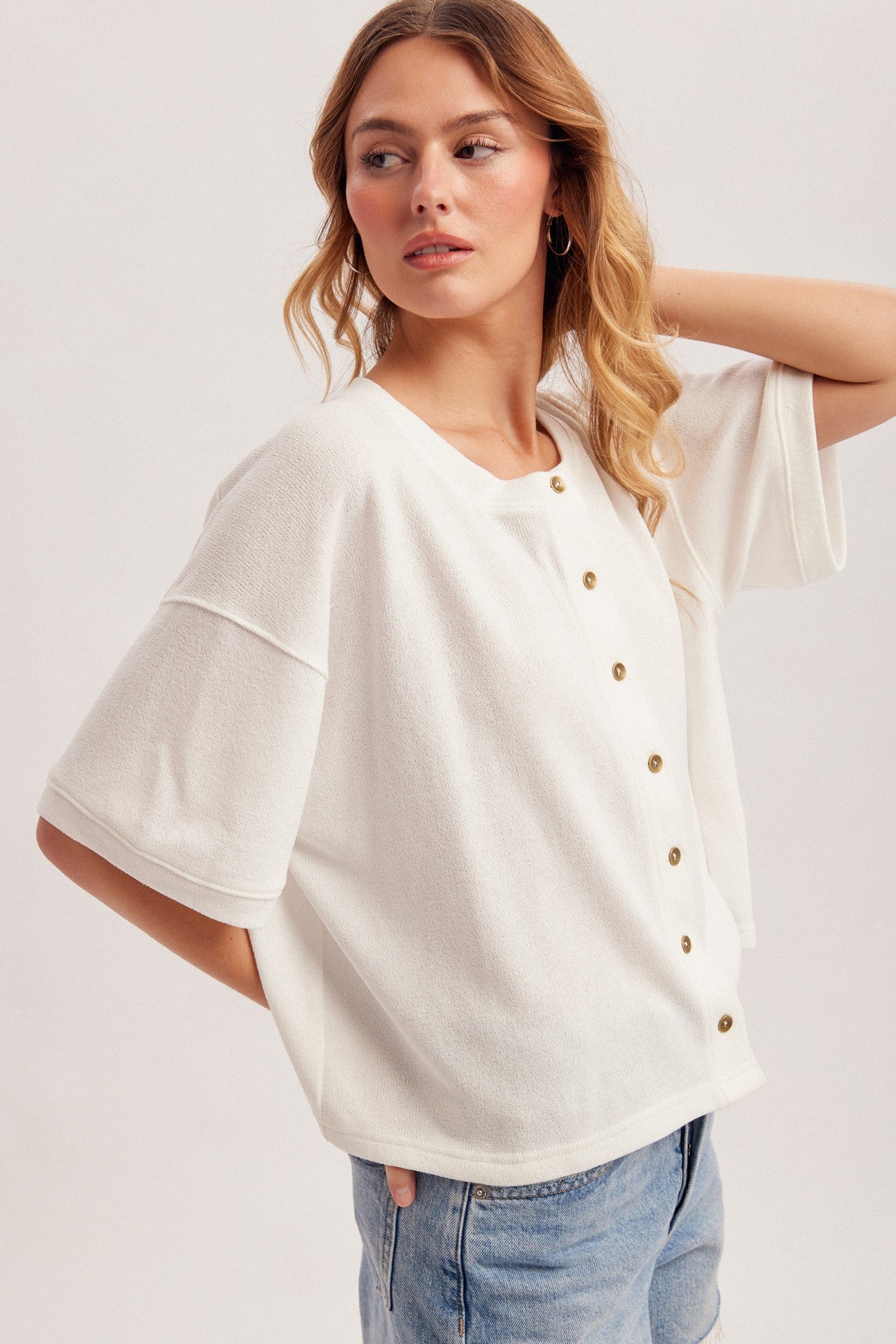 Torrie Crew Button Up