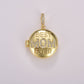Gold Filled Best Mom Ever Open Locket Charm