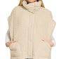 Julia Sherpa Vest in Sand Beige