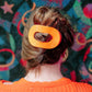 Flat Round Hair Clip Large Day Rave