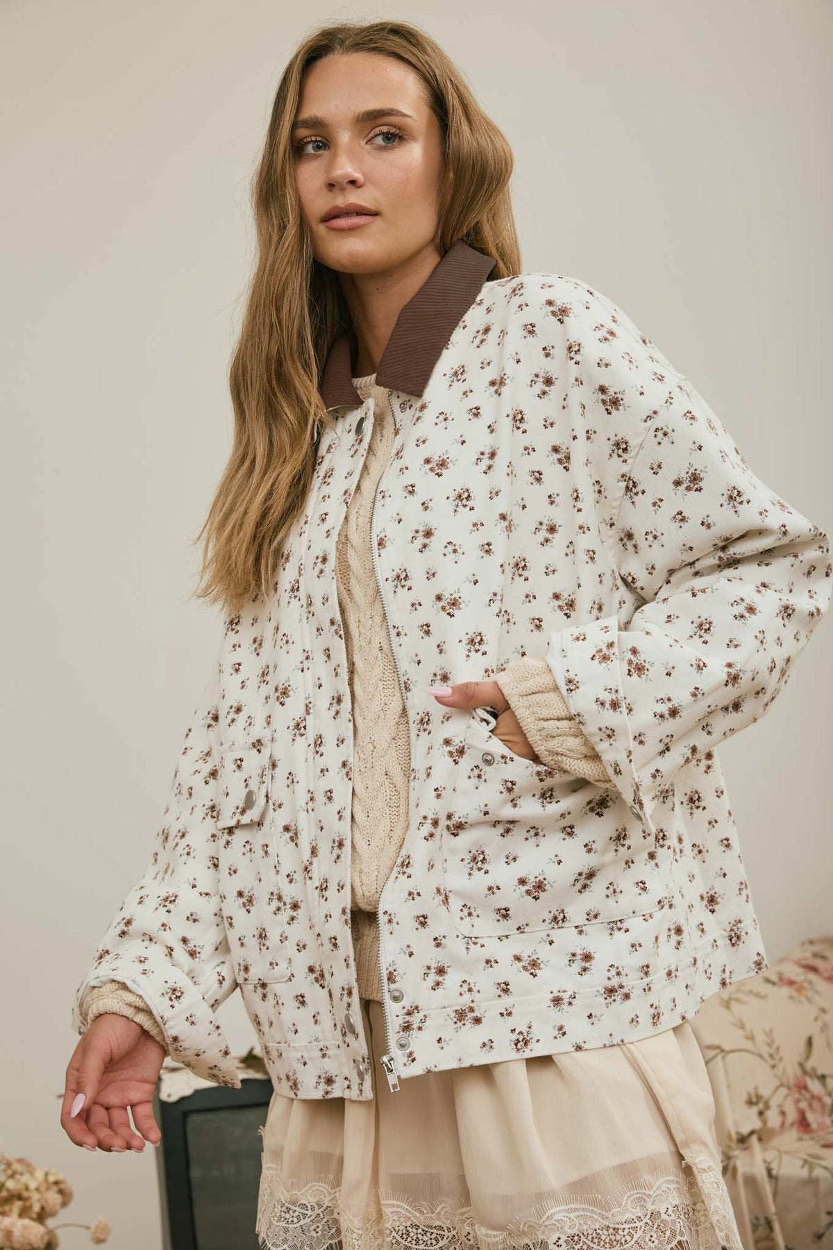 Torrie Jacket in White