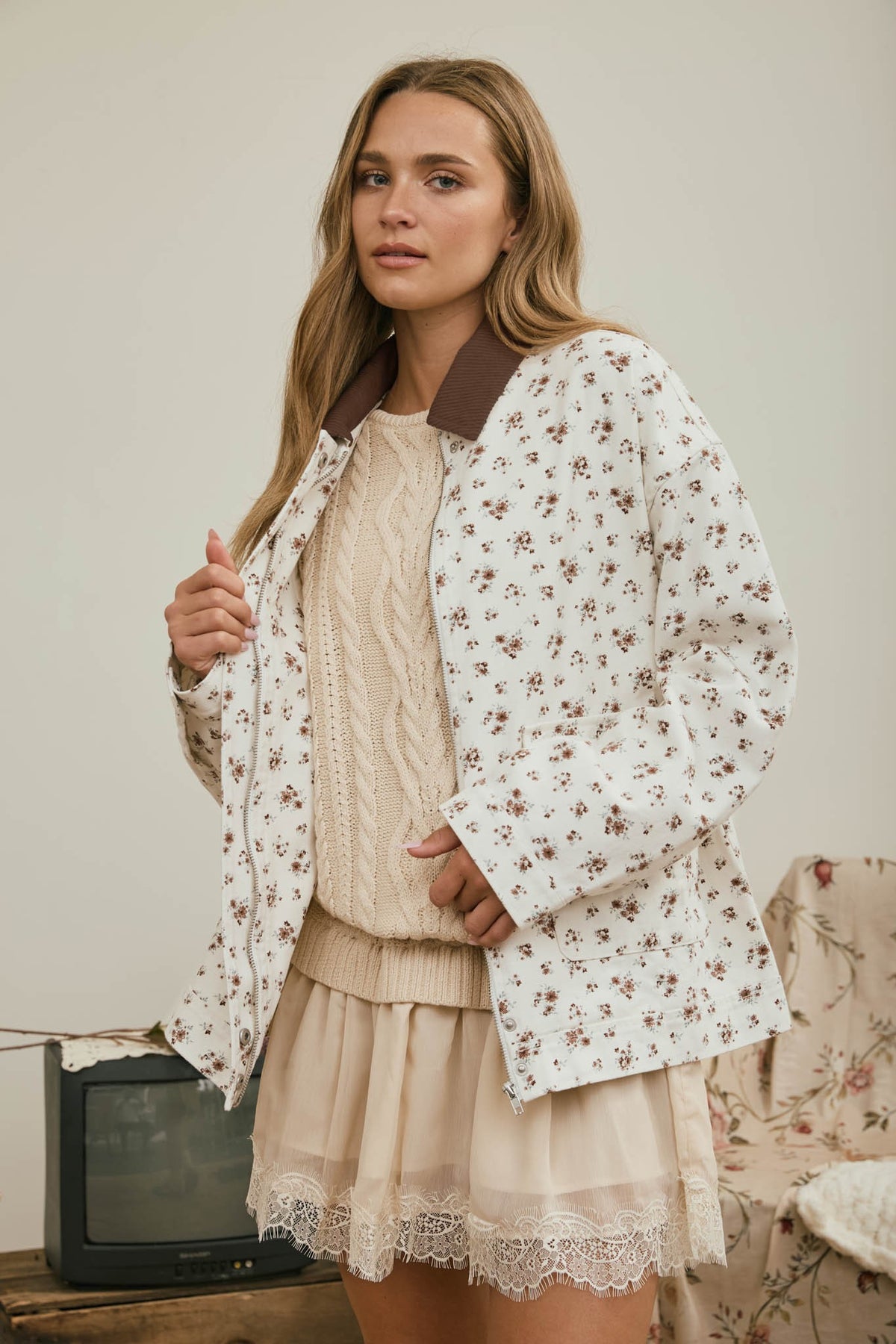 Torrie Jacket in White