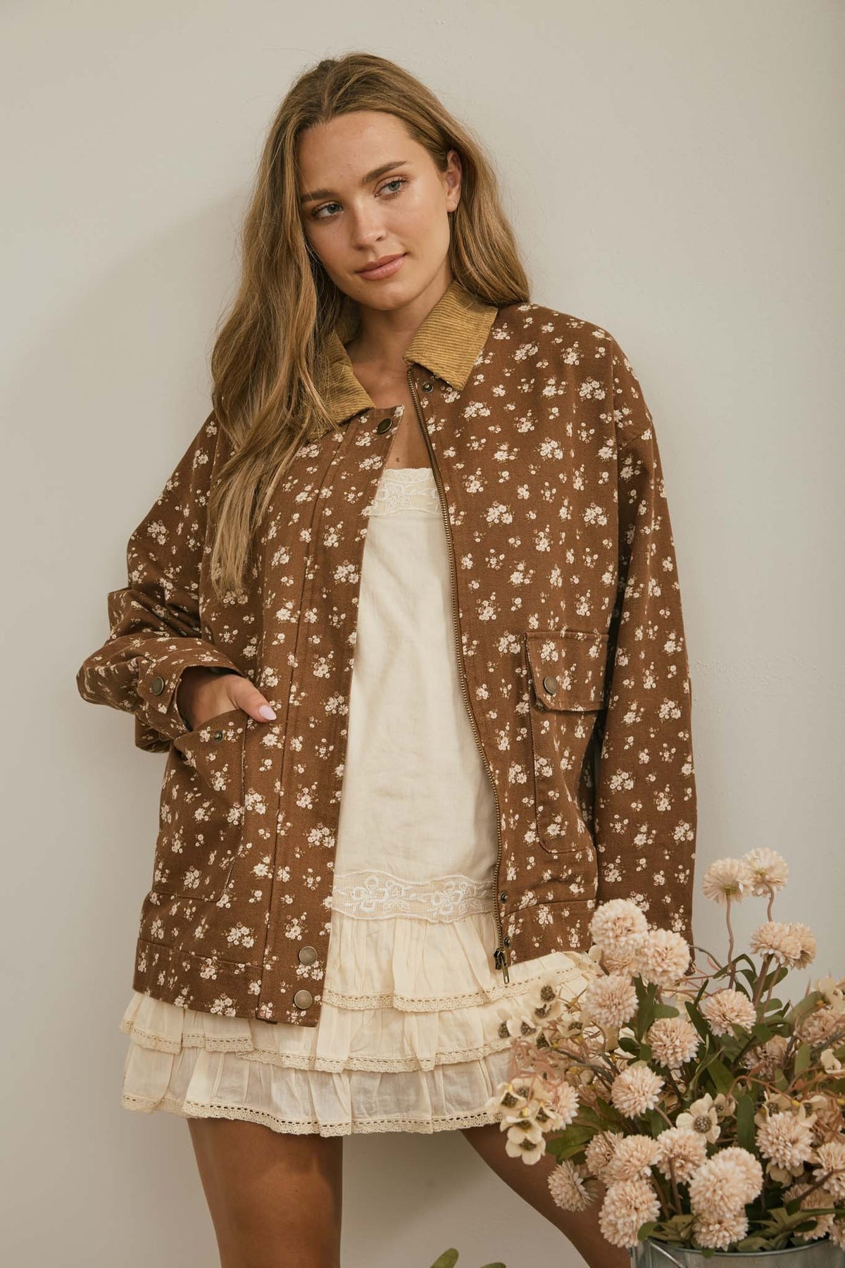 Torrie Jacket in Brown