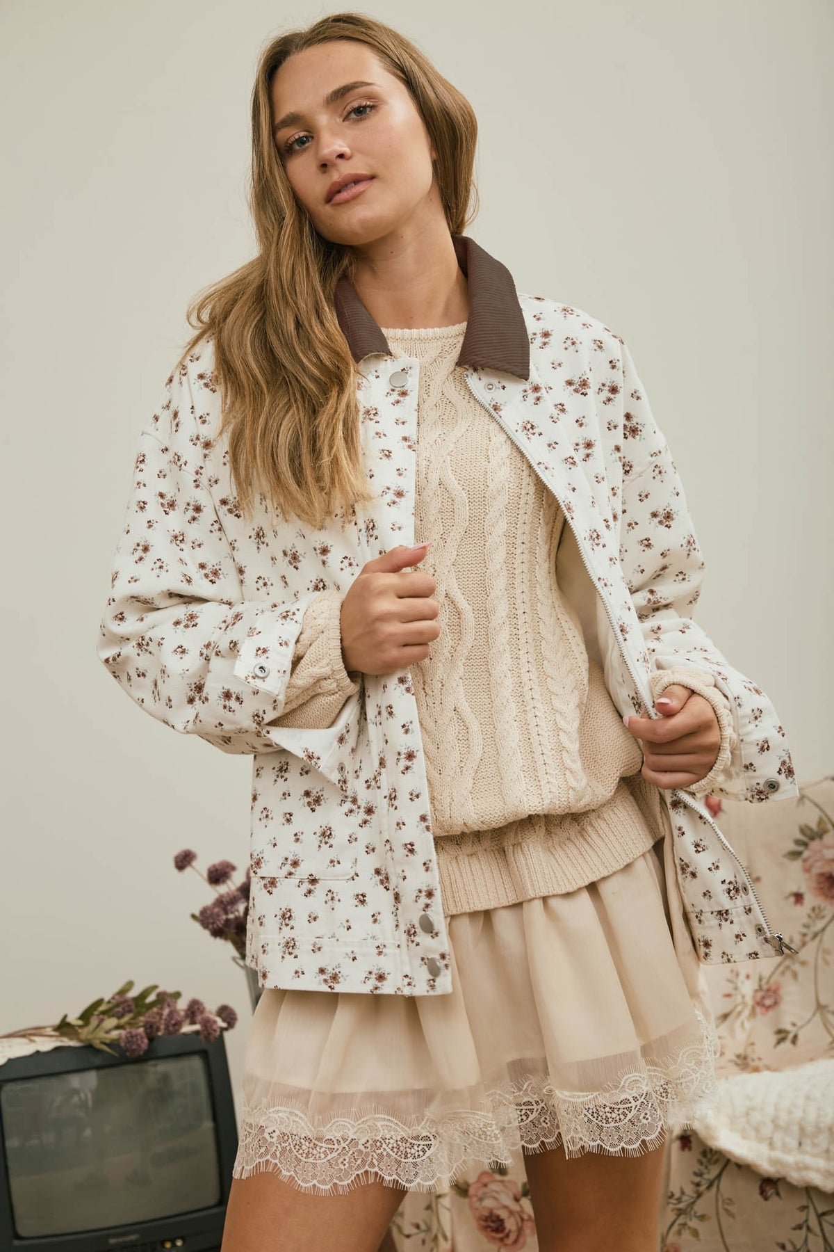 Torrie Jacket in White