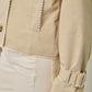 Lucy Lace Trim Half Length Trench Coat
