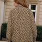 Allison Cheetah Button Up Jacket